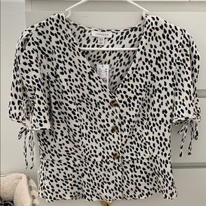 Blouse animal print